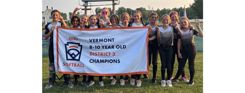 2025 Softball 8-10 All Star District 3 Champions